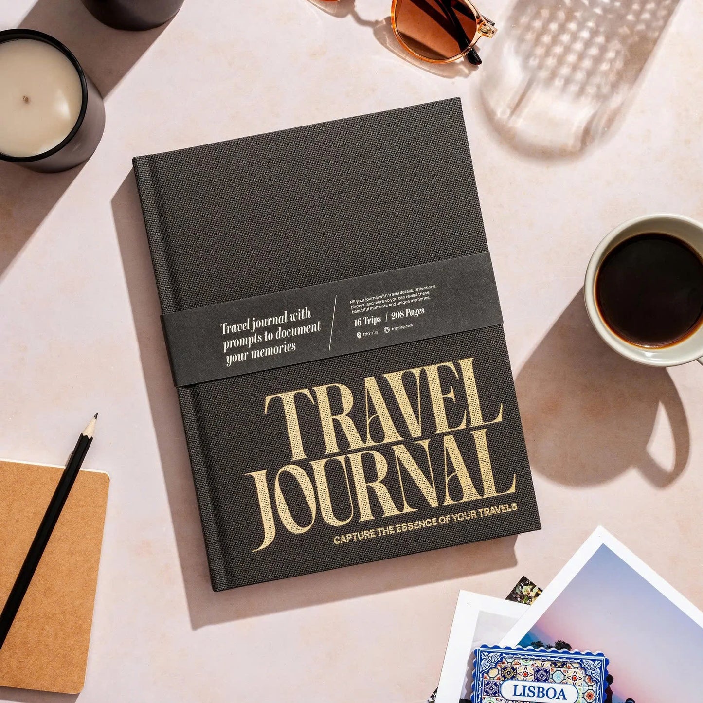 Luxury Guided Travel Journal – The Perfect Gift for Travel Lovers & Couples